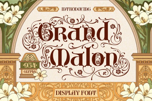 Discovering Grand Malon: A Gothic Display Typeface